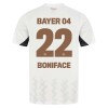 Oficiální Fotbalový Dres Bayer 04 Leverkusen Victor Boniface 22 Hostující 2024-25 pro Muži